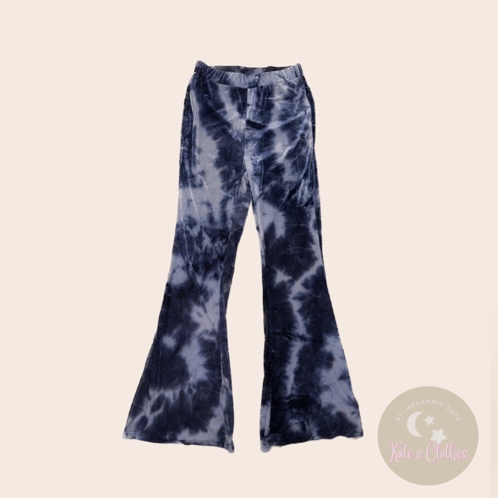 Flared Pants With Blue Undertones (One Use)  XS